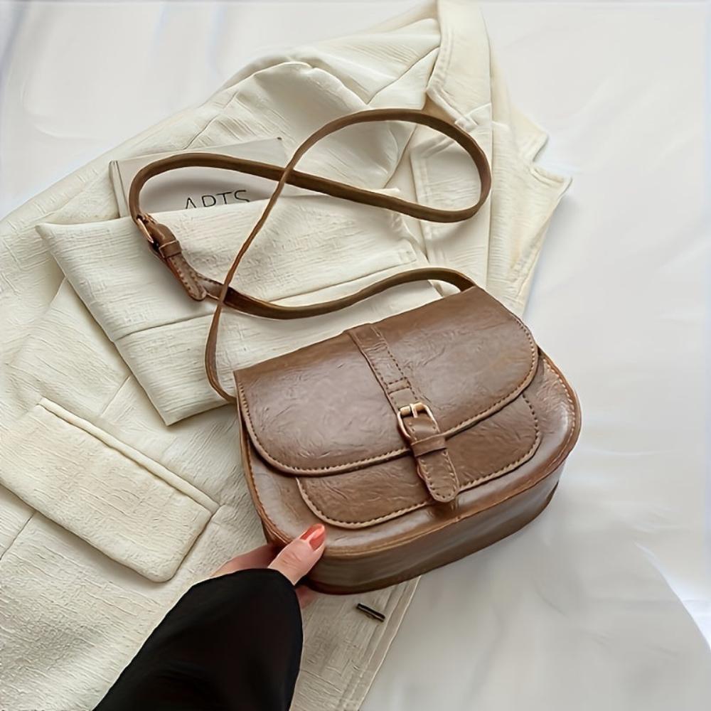 Evelyn Sac à bandoulière de style selle