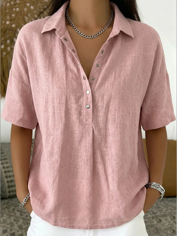 Hélène™ | Blouse Élégante à la Coupe Flatteuse