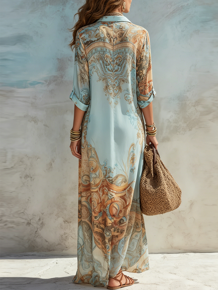 Elizabeth | Robe chemise fluide et élégante