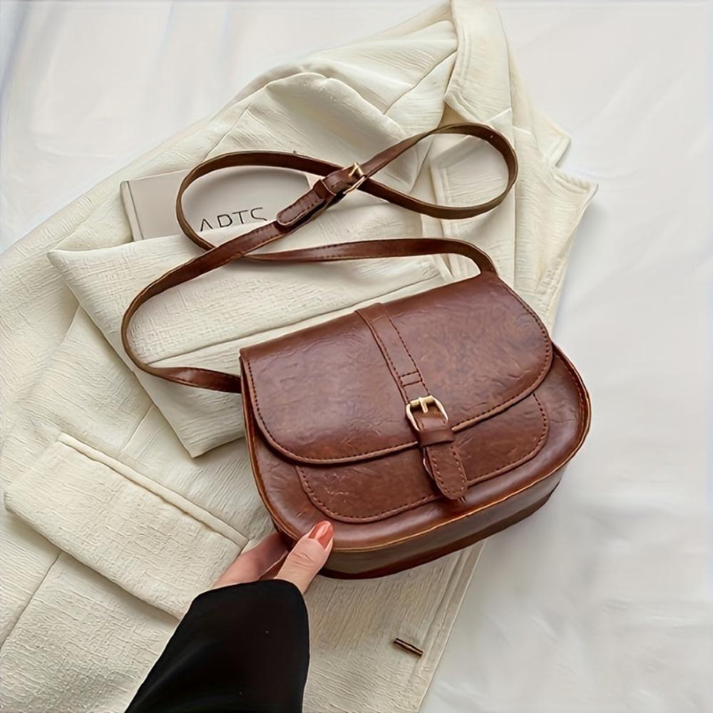 Evelyn Sac à bandoulière de style selle