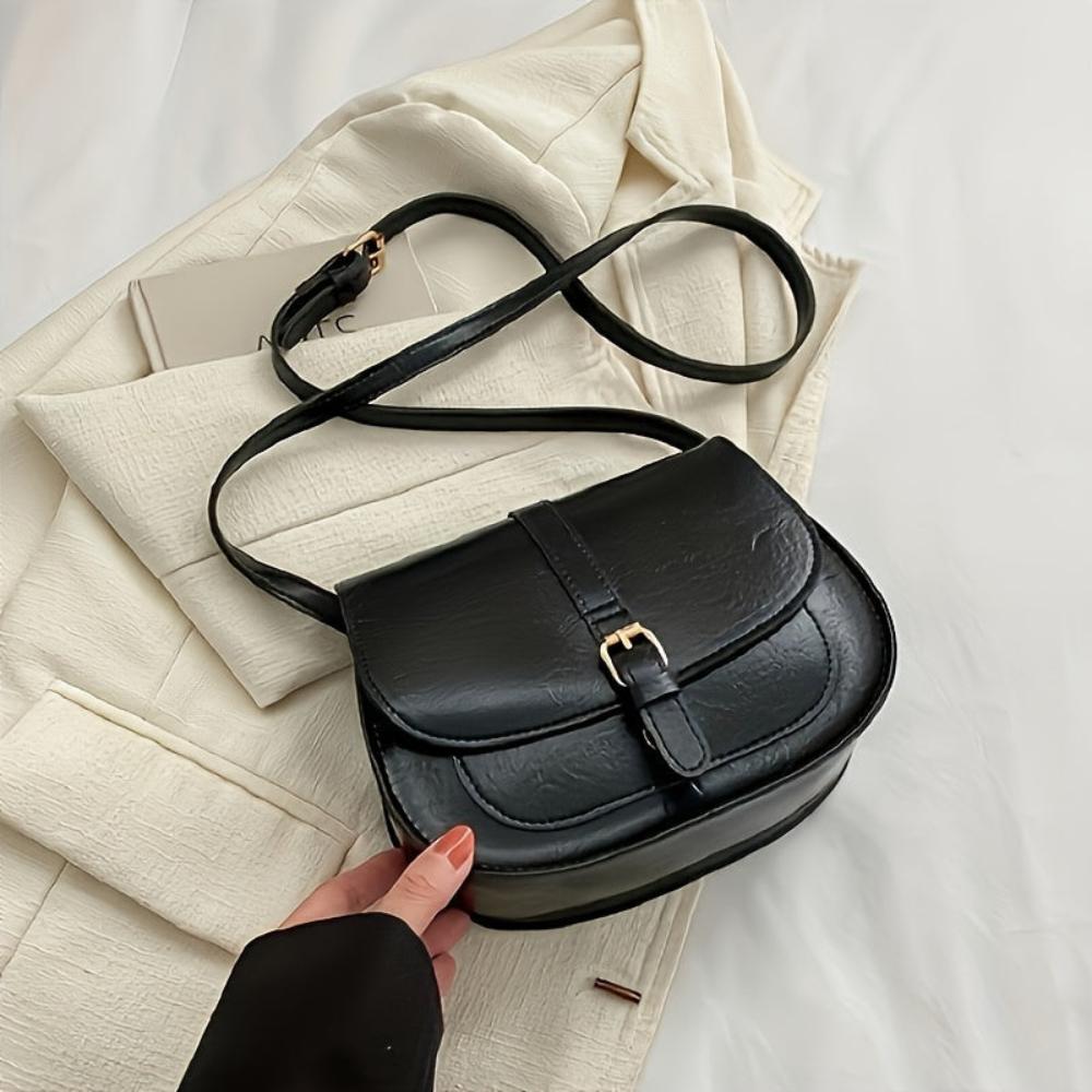 Evelyn Sac à bandoulière de style selle