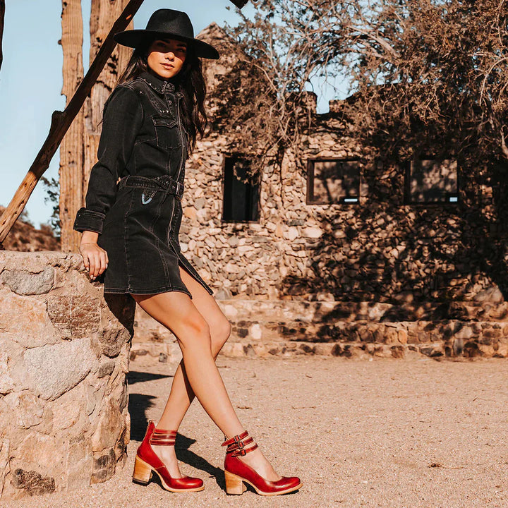 Megan™ - Bottines en Cuir